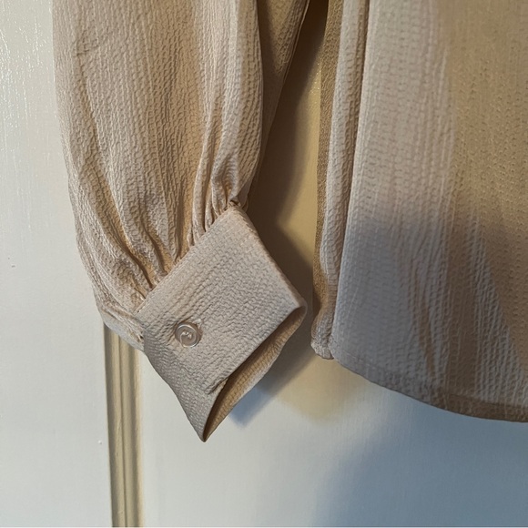 Max Studio Button Down Blouse - Picture 5 of 12